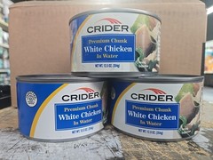 (3 Pack)New BIG 12.5oz Cans CRIDER Premium Exp2027