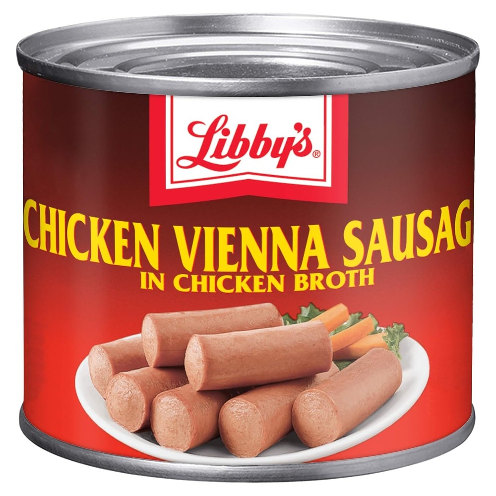 Chicken Vienna Sausage Libby’s in Broth 4.6 oz Can