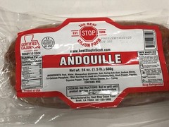 The Best Stop Andouille Sausage 24 Oz (2 Pack)
