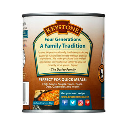Keystone All Natural Chicken, 28 oz Can (2 Pack)