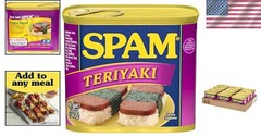 12-Pack Teriyaki Luncheon Meat 12 Oz Cans – Fully Cooked Deliciousness