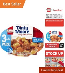 Dinty Moore Beef Stew 9 Ounce Pack of 3 American Hearty Stew