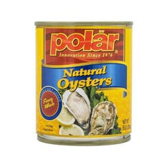 Seafood, Boiled Whole Oyster, 8-Ounce Pack of 12