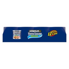 (12 Cans) Armour Original Vienna Sausage 4.6 oz