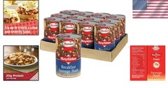 12-Pack 14 oz Sausage Hash – Timeless Home-Cooked Flavor with 20g Protein