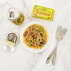 Flower Brand Spiced Sardines (Olive Oil) 4.38 oz, Wild-Caught from Morocco, H…