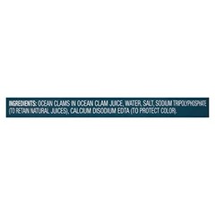Snow’s Ocean Chopped Clams Canned, 51 oz Can – 7g Protein per Serving – Gluten F