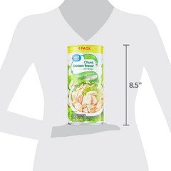 Great Value Chunk Chicken Breast, 12.5 Ounce Can (4 Pack)