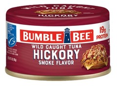 Bumble Bee Snackers Hickory Smoke Tuna, 3 oz Easy Open Can 19g Protein per …