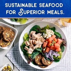 Wild Albacore Solid White Tuna in Water, No Salt Added – 4.6 oz Canned Tuna P…