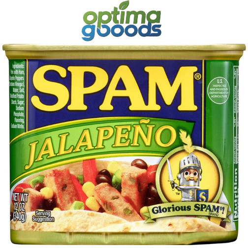 Spam Jalapeño 12oz Can – Spicy, Flavorful Canned Meat. Free Shipping