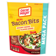 (2 pack) Real Bacon Bits Mega Pack 9 Oz Bags Salad Topping Recipe Ingredient