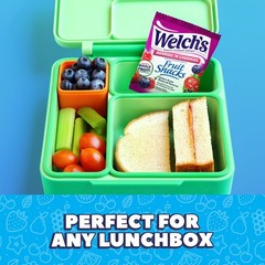 Welch’s Fruit Snacks Berries N Cherries 0.8 oz Box 40 Count Packed With Vitamins