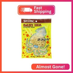 Wel Pac Cuttlefish, Saki Ika, 2-Ounce (Pack of 6)