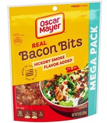 Oscar Mayer Real Bacon Bits Mega Pack, 9 Oz Bag, 2-2.5 Cups…