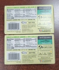 2 SARDINES IN 100% OLIVE OIL SEASON BRAND SKINLESS & BONELESS EXP 12/2023 MAROC