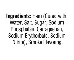 (4 Pack) Bristol Smoke Flavor Cooked Ham, High Protein, 16 Oz Aluminum Can