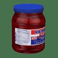 Pickled Sausages Fully Cooked Ready to Eat Protein Snack Resealable Jar 32oz New