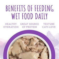 Soulistic Originals Wet Cat Food, Pure Bliss Tuna Whole Meat Dinner in Gravy,…