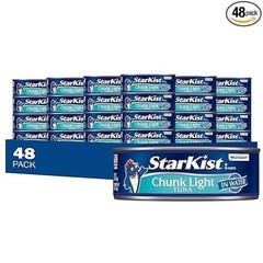 StarKist Chunk Light Tuna in Water 5 oz 48 Pack Canned Tuna Fish Wild Caught …