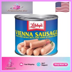 24 Cans of Vienna Sausage in Chicken Broth – Perfect for Quick Keto Meals
