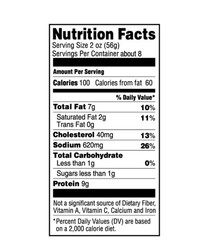 Bristol Smoke Flavor Cooked Ham, High Protein, 16 Oz Aluminum Can (4 Pack)