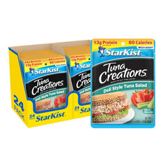 Starkist Tuna Creations Deli Style Tuna Salad Pouch (3 Oz – 24 Pack) Wild Caught