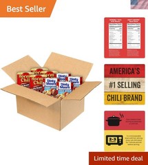 Convenient 8-Pack DINTY MOORE Beef Stew & Bean Stew, 15 oz – No Preservatives