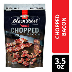 HORMEL BLACK LABEL Snacks Pouch – Chopped Bacon, Fully Cooked Bacon, Snack Bags,
