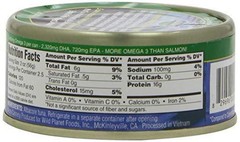 Wild Planet, Wild Albacore Tuna, No Salt Added, 5 Ounce Cans