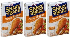 Shake’n Bake Crispy Buffalo Seasoned Coating Mix 3 Pack
