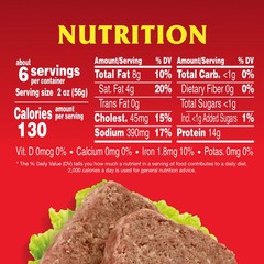 (2 pack) Libby’s Corned Beef, 14g Protein Per Serving, Canned Meat, 25% Less …