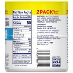 Chunk Chicken Breast in Water Canned 12.5oz 2 Pack,Free shipping in 2 days…