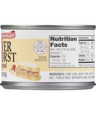 Liver Wurst By Underwood. 10 Pack Spread. 4.25 Oz Per Can. Great Treat