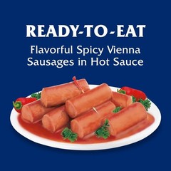 Hot & Spicy Vienna Sausage in a Can, 12g Protein Per Serving, 4.6 oz Can (Pack