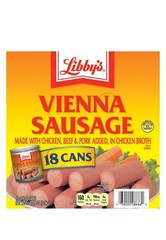 Libby’s Vienna Sausage (4.6 oz., 18 pk.) – FREE SHIPPING