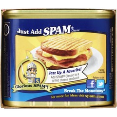SPAM Classic Canned Meats, 12 oz Aluminum Can (2 Pack)