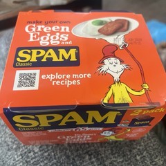 Green Eggs And Ham SPAM GREEN EGGS SPAM LIMITED EDITION (Two 12oz Cans) (6/2028)