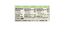 Season Skinless/Boneless Sardines in Olive Oil (Pack of 4) 4.375 oz Cans
