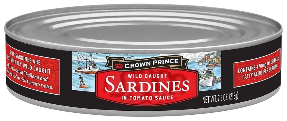 Sardines in Tomato Sauce, 7.5-Ounce Cans (Pack of 12)