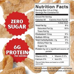 Delicious Hot & Spicy Bacon Curls – 1.75 oz Bags, Pack of 18 for Keto Lovers