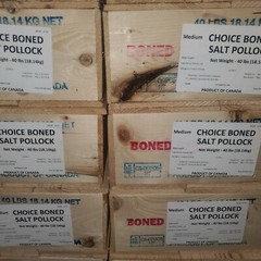 Salted Cod Fish 40 lb. Skinless Fillet. “Limited Quantity”👑👑