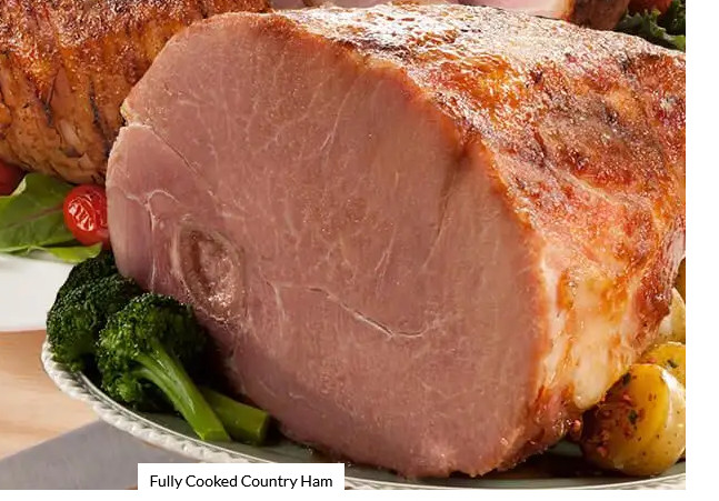 (2) 6.5 Pound – 8 Pound Fully Cooked Country Ham