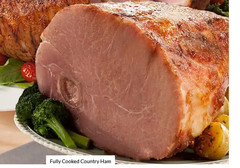 (2) 6.5 Pound – 8 Pound Fully Cooked Country Ham