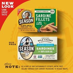 Season 1 Sardines, Sknls/Bnls, Club, Pack Of 12, Size 4.375 Oz – No Artificial
