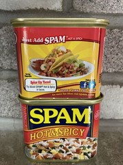 Spam Hot & Spicy Lot of 2 -12 oz Buy-FREE SHIP!