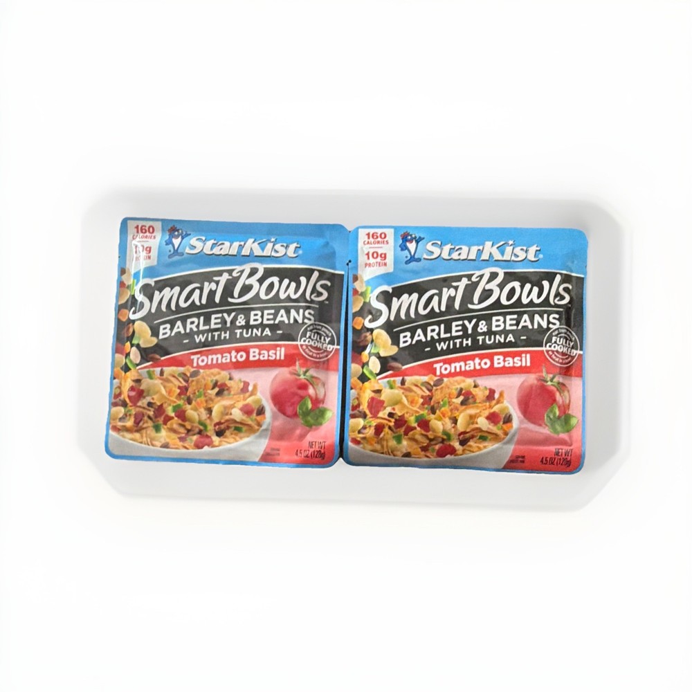 StarKist Smart Bowls Barley & Beans Tuna Tomato Basil 4.5 oz, 2 Pack