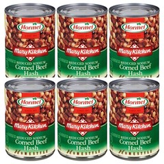 Hormel Mary Kitchen Hash CORNED BEEF REDUCED SODIUM, 14 Oz (Pack of 6)