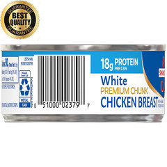 Swanson Premium White Chunk Chicken Breast, 4.5 Oz. Can (Pack of 24)