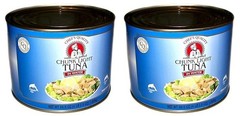 Chef’s Quality Chunk Light Tuna in water 66.5 oz (2 Cans)
